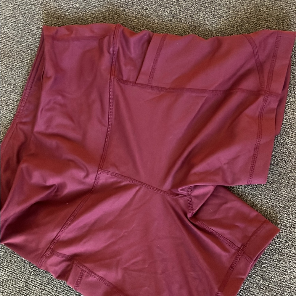 Velocity Women's Deep Red Bike Shorts